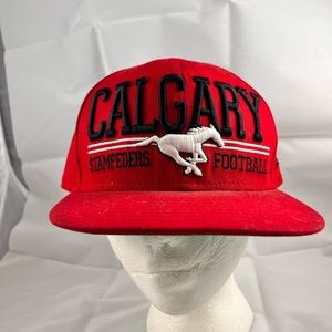 Calgary Stampeders ball cap hat SnapBack